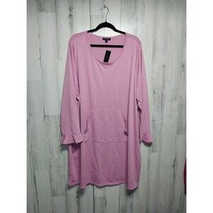 Lane Bryant 26/28 Pink Loungwear Top Nightgown